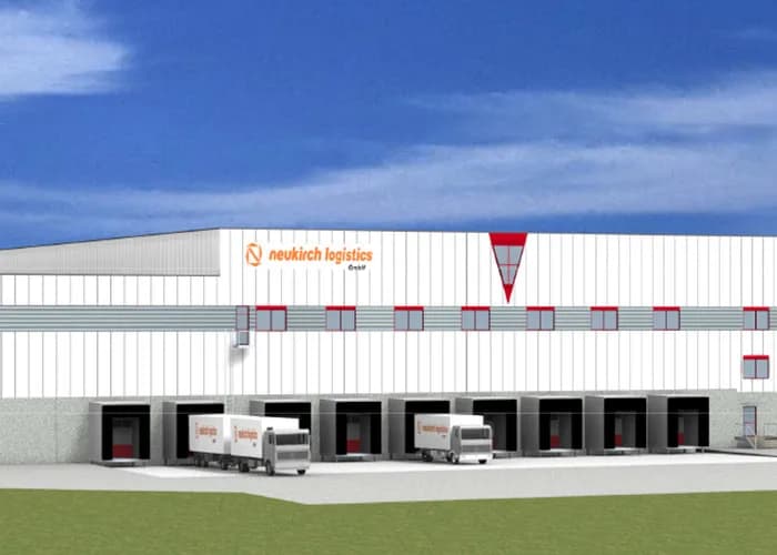Neubau einer Logistikhalle von Neukirch im Industriegebiet Wunstorf